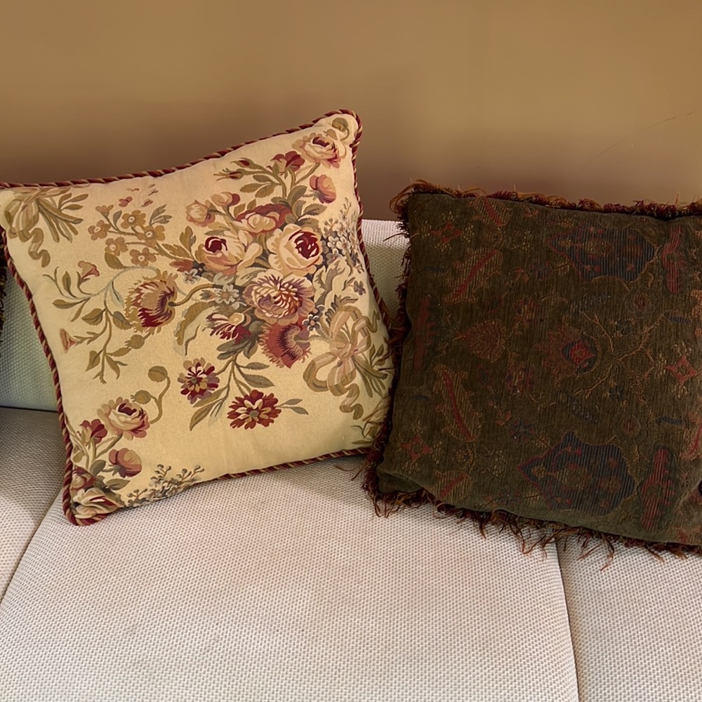 Oversized Tapestry Accent Pillow - Picture 8 of 10